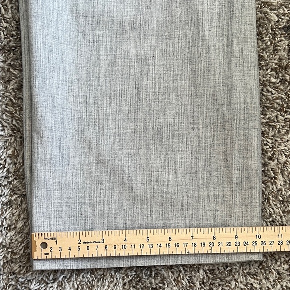 Abercrombie & Fitch Sloane Tailored Wide Leg Pants Gray in Size 6 - Picture 10 of 14